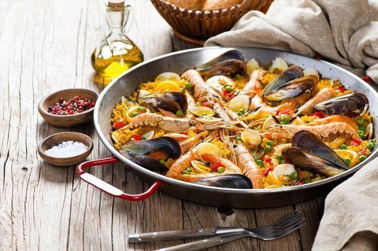Fructe de mare pentru dieta Dukan
