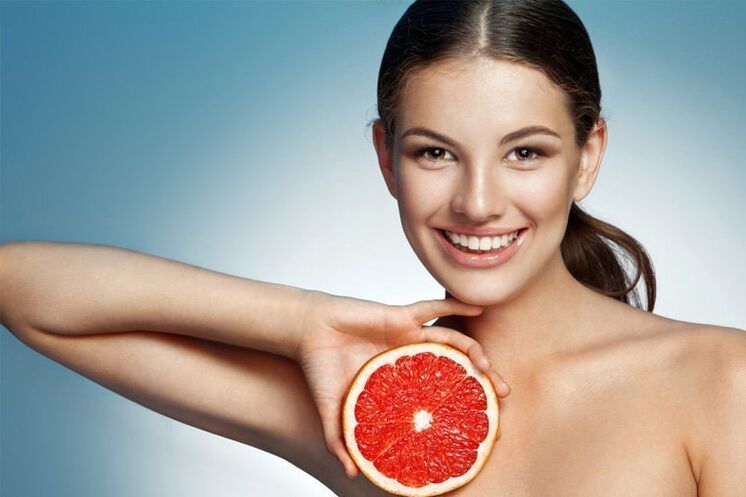 Grapefruit - arzător de calorii